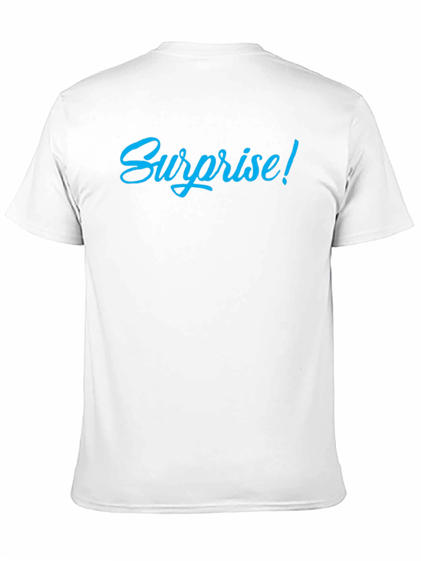 Surprise! Graphic Tee - Casual Cotton T-Shirt