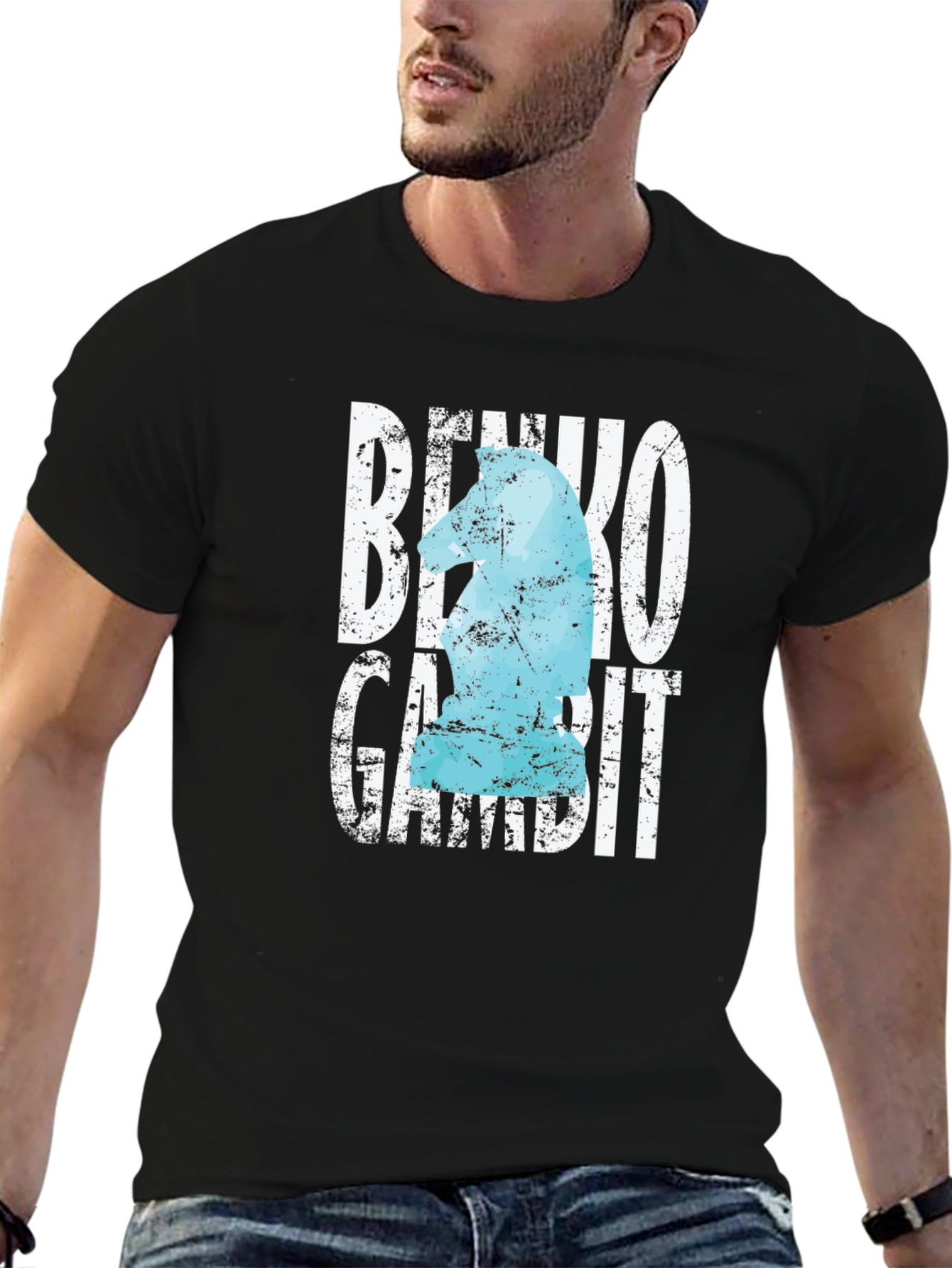 Benko Gambit Chess T-Shirt - Strategy Tee