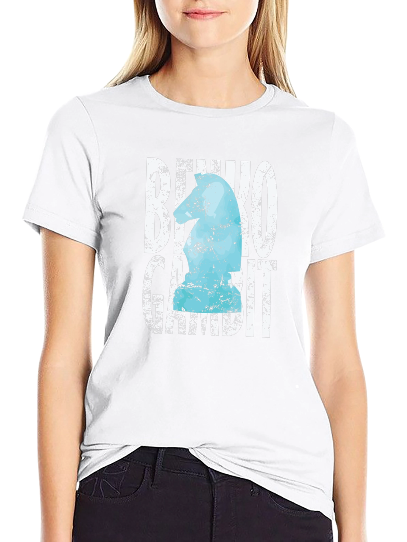 Benko Gambit Chess T-Shirt - Strategy Tee