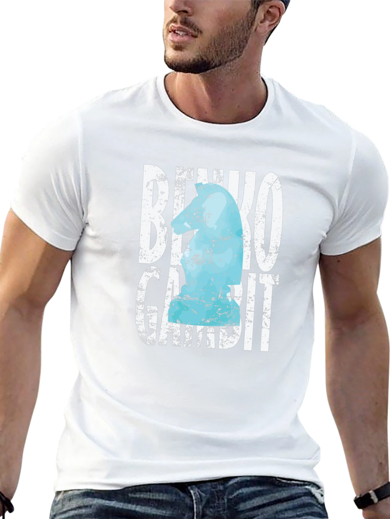 Benko Gambit Chess T-Shirt - Strategy Tee