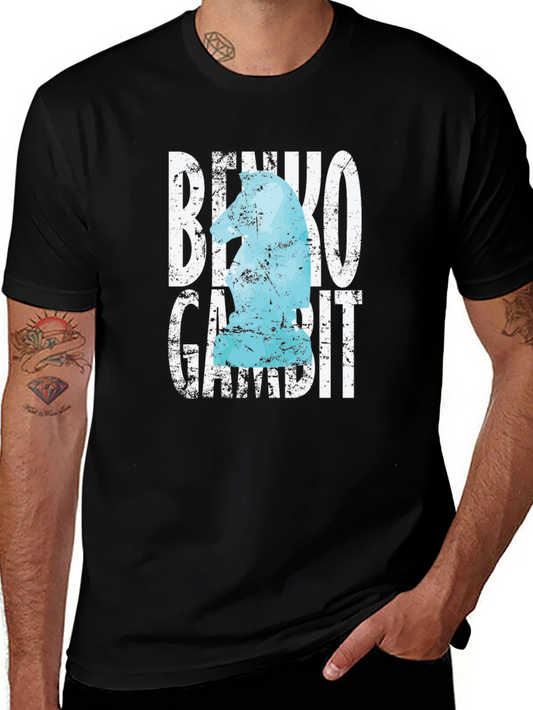 Benko Gambit Chess T-Shirt - Strategy Tee