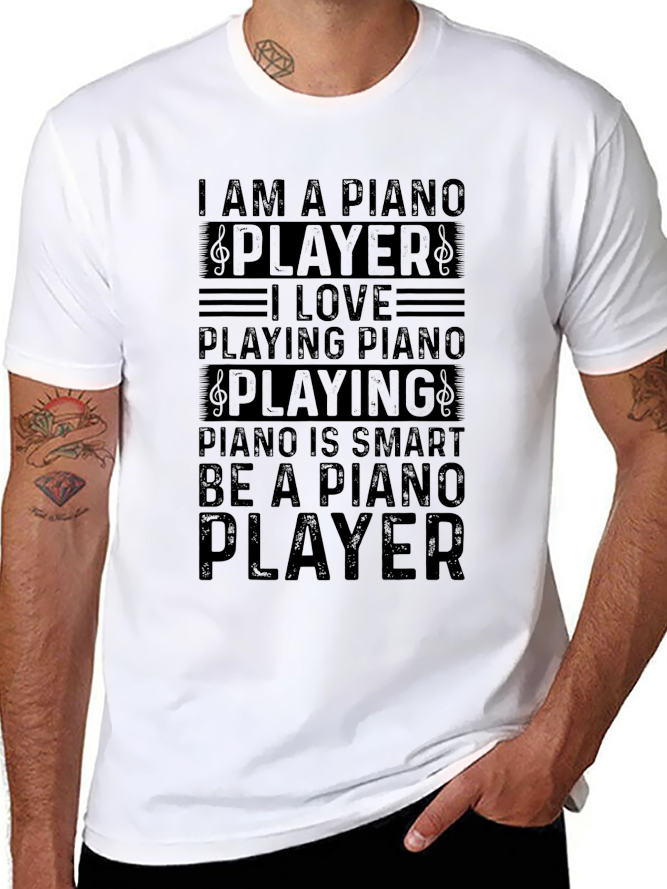 Piano Player T-Shirt