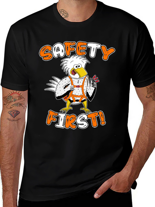 Safety First T-Shirt - Bird in Harness