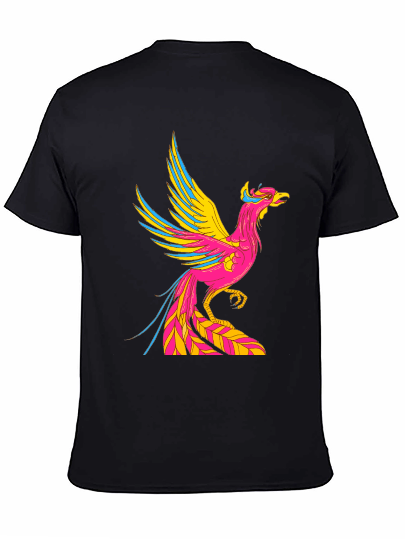 Phoenix Graphic Black T-Shirt