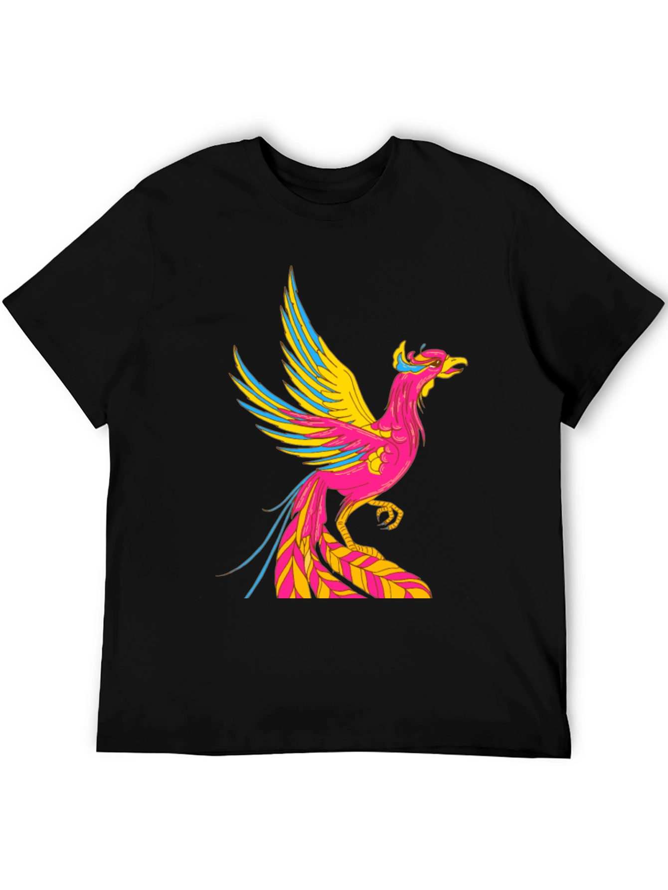 Phoenix Graphic Black T-Shirt
