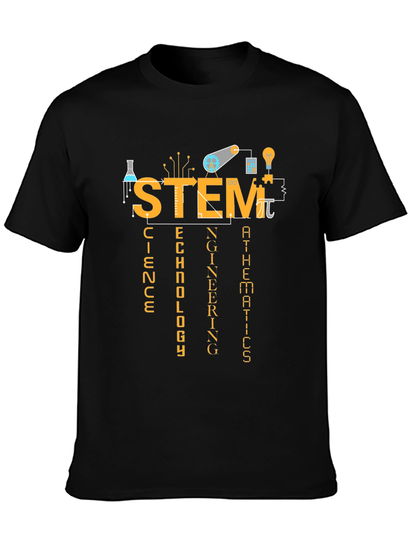 STEM Science T-Shirt - Technology Engineering Mathematics