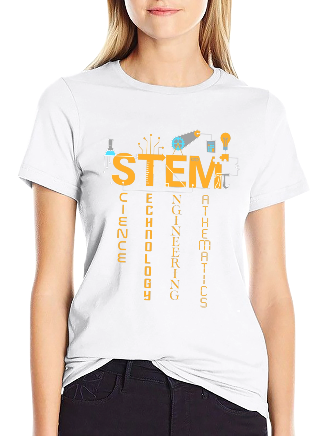 STEM Science T-Shirt - Technology Engineering Mathematics