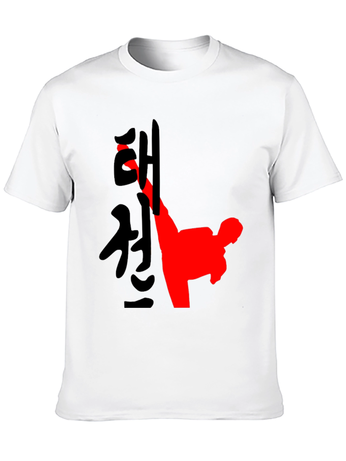 Taekwondo Kick Graphic T-Shirt - Martial Arts