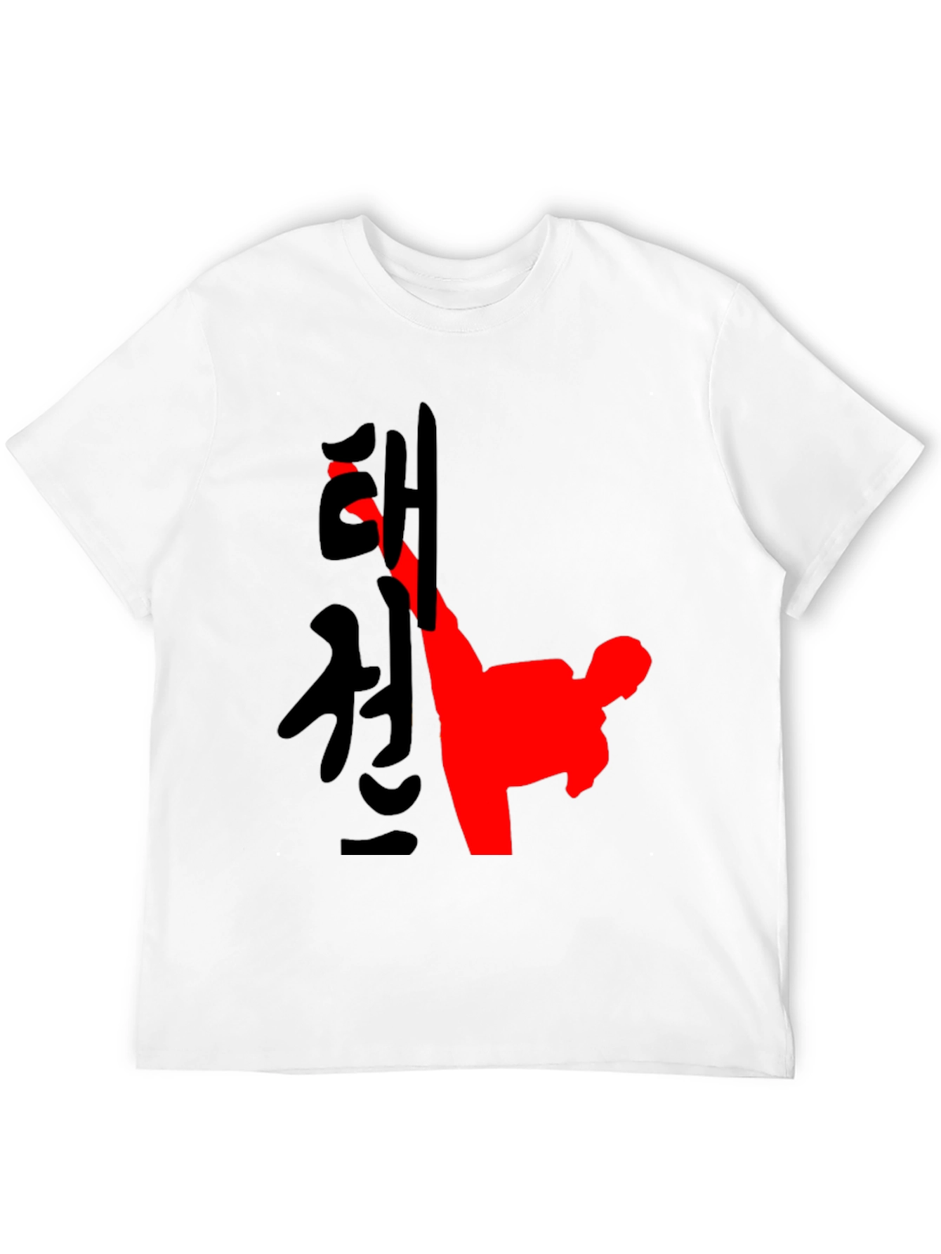 Taekwondo Kick Graphic T-Shirt - Martial Arts