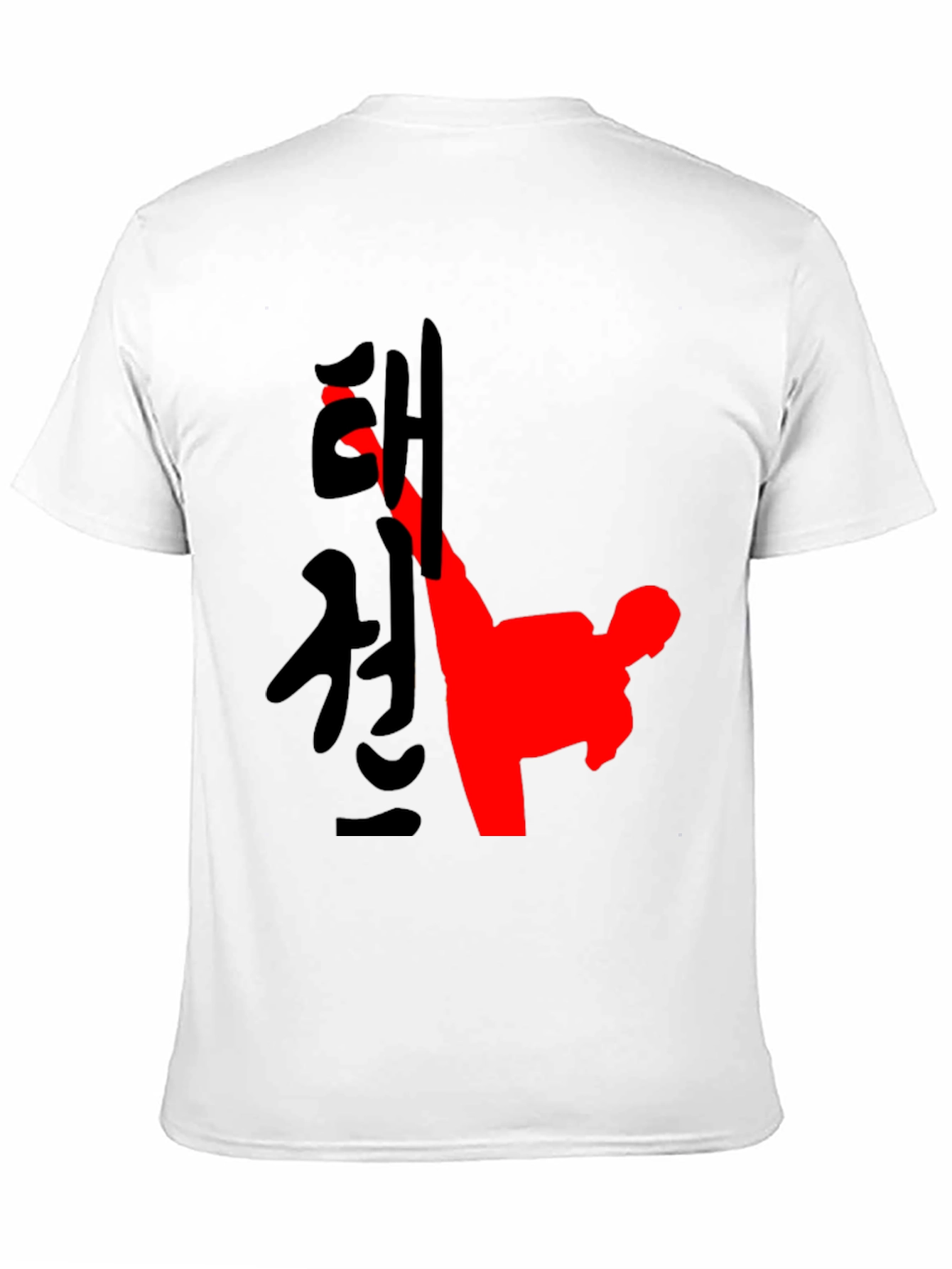 Taekwondo Kick Graphic T-Shirt - Martial Arts
