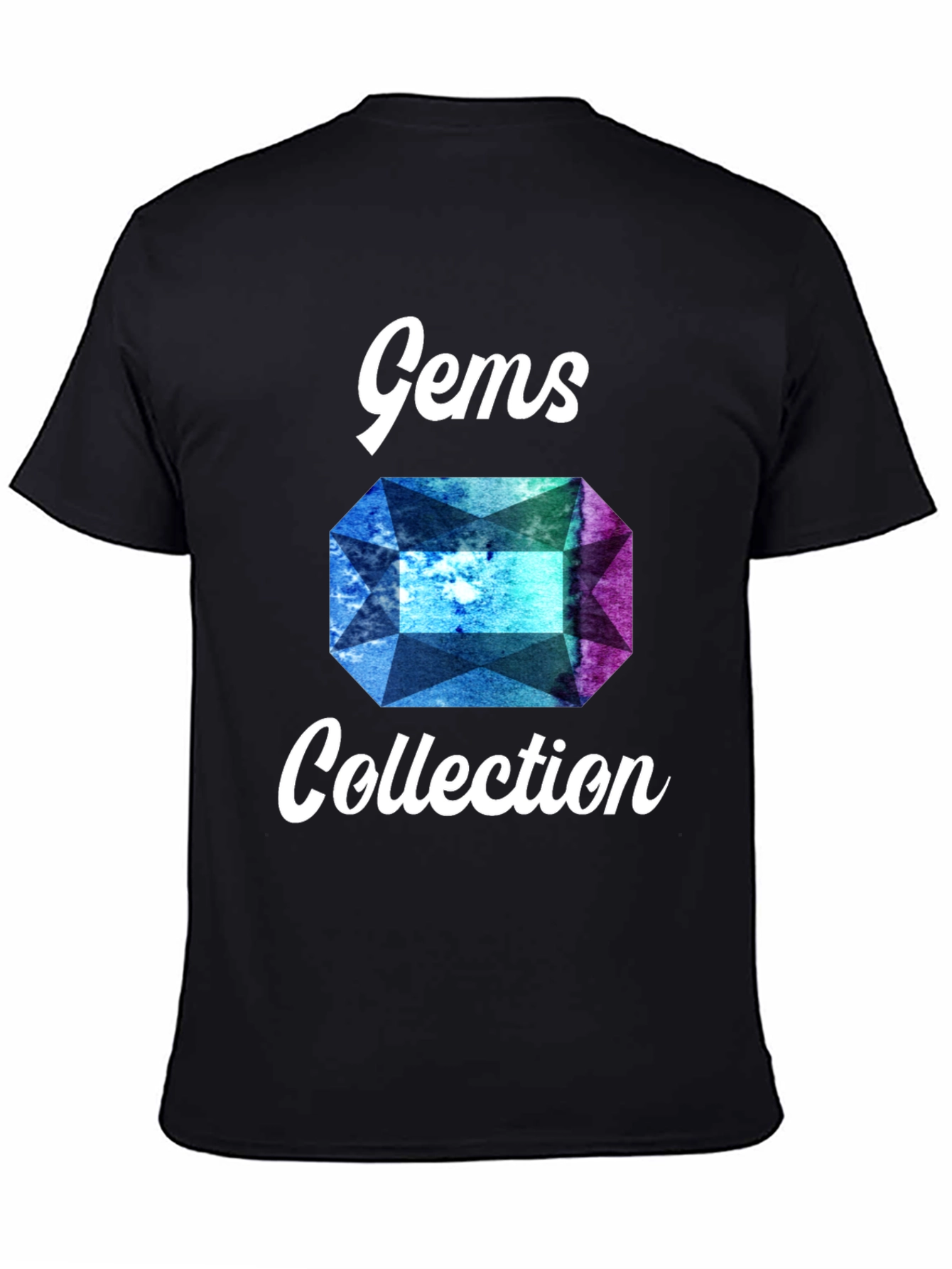 Gems Collection Graphic Tee - Stylish Gemstone Design