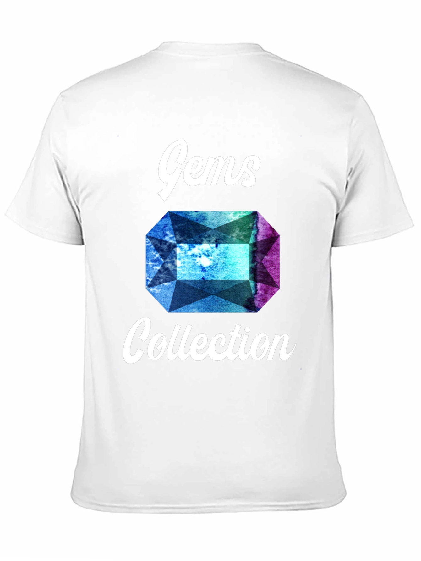 Gems Collection Graphic Tee - Stylish Gemstone Design