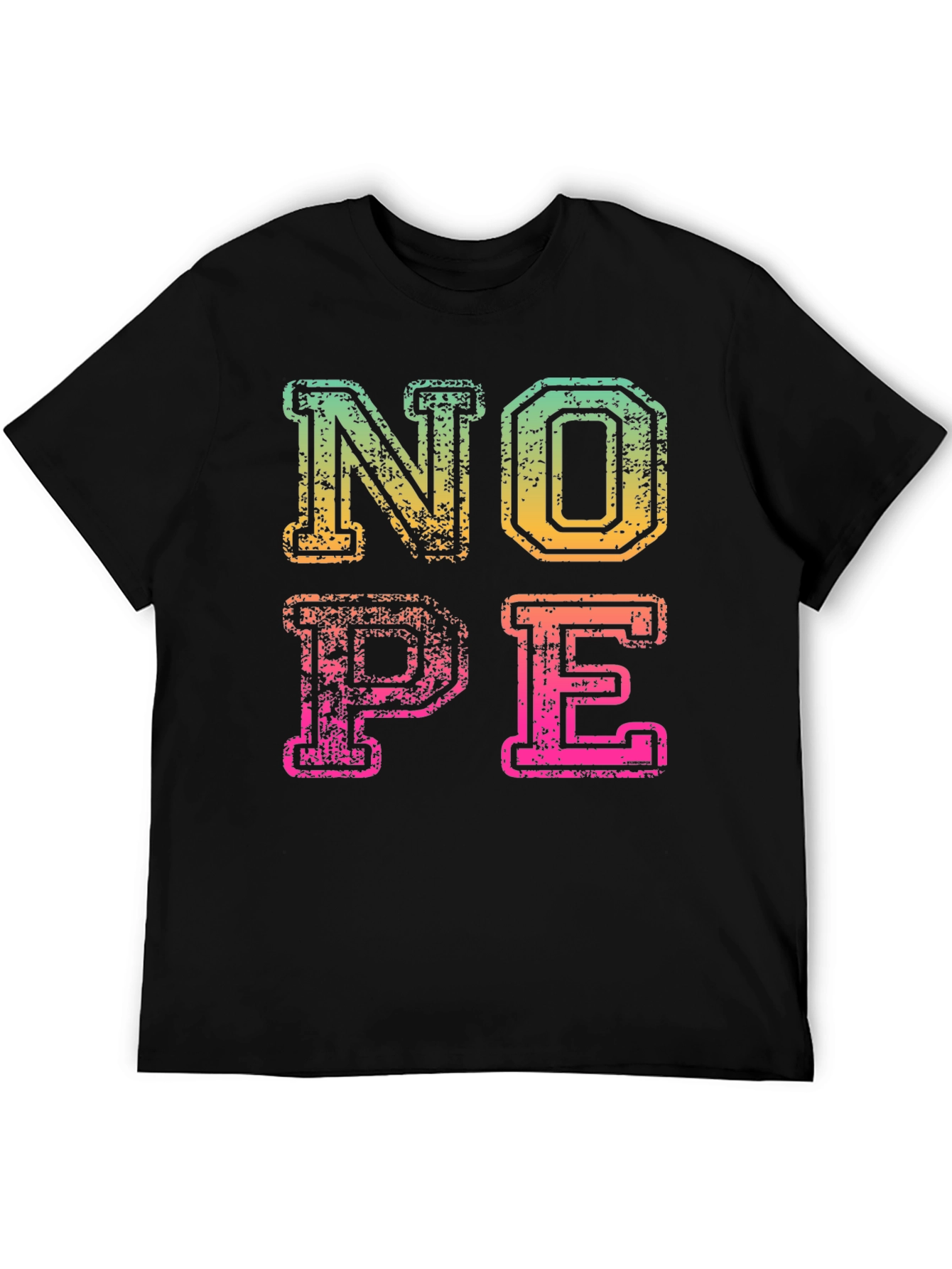 Retro NOPE Graphic Tee - Funny Sarcastic T-Shirt