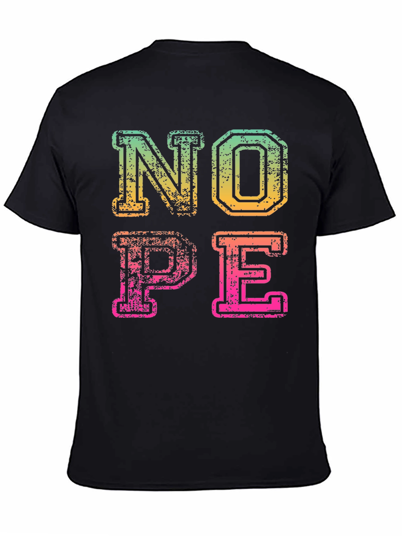 Retro NOPE Graphic Tee - Funny Sarcastic T-Shirt