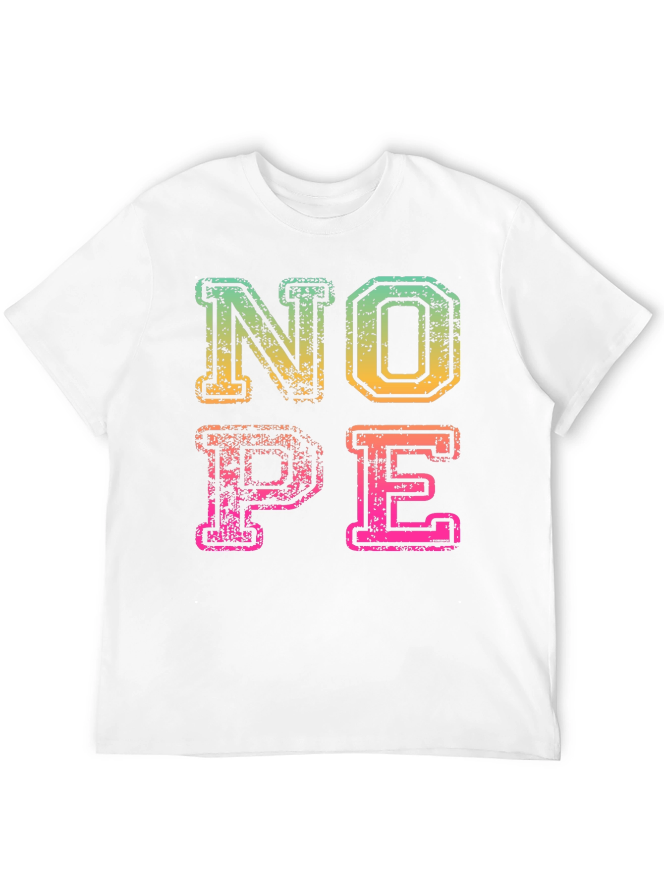 Retro NOPE Graphic Tee - Funny Sarcastic T-Shirt