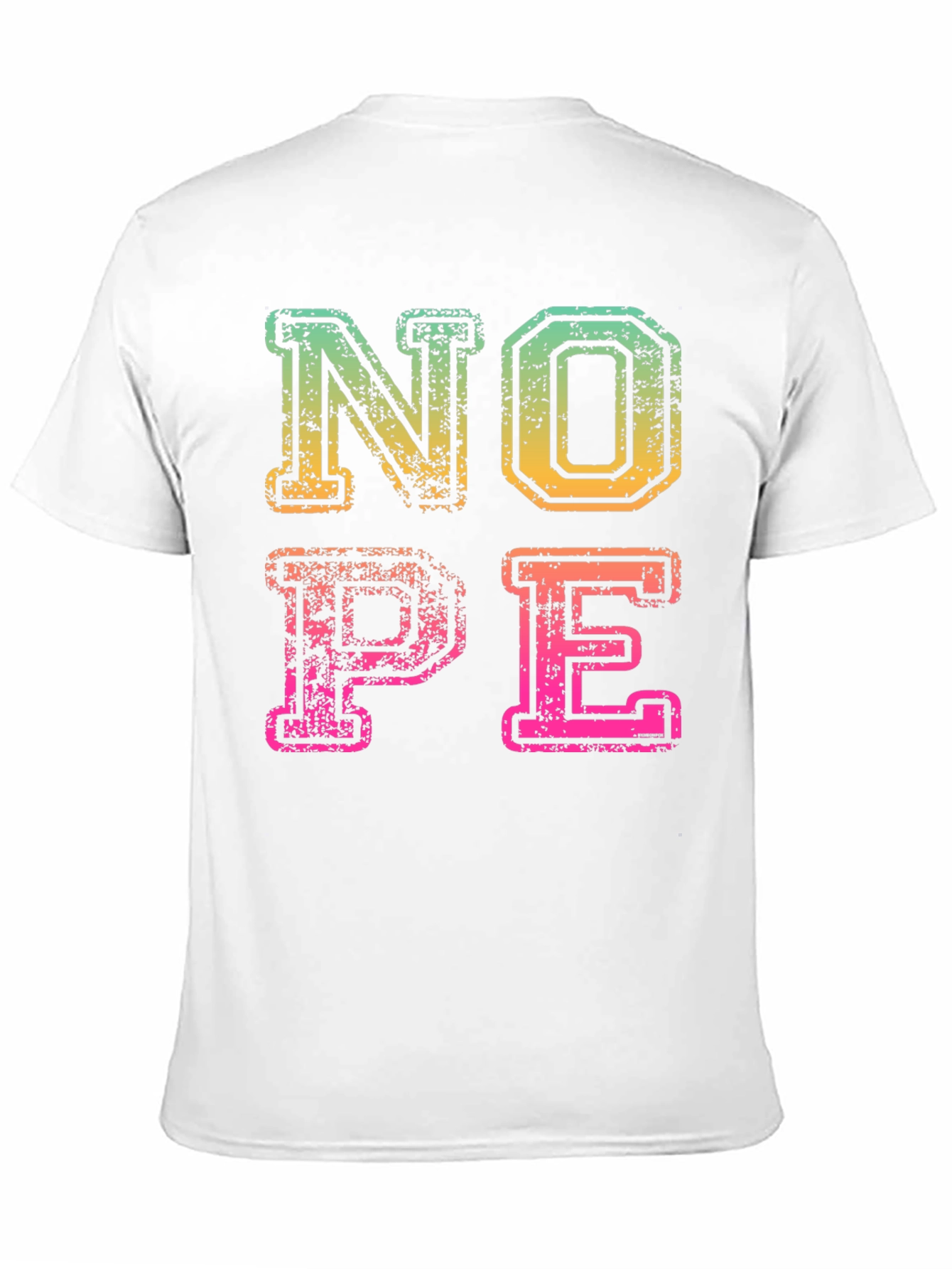 Retro NOPE Graphic Tee - Funny Sarcastic T-Shirt