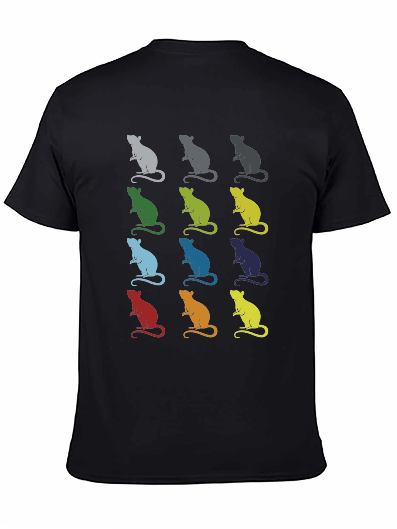 Retro Rat Pop Art Graphic Tee