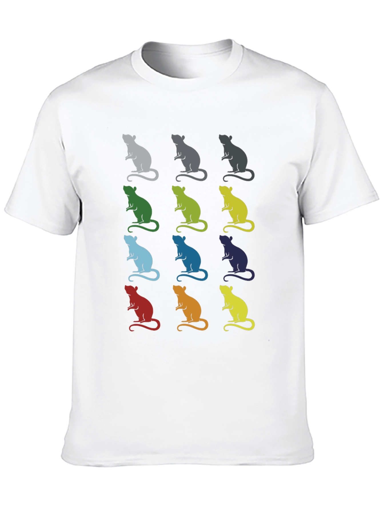 Retro Rat Pop Art Graphic Tee