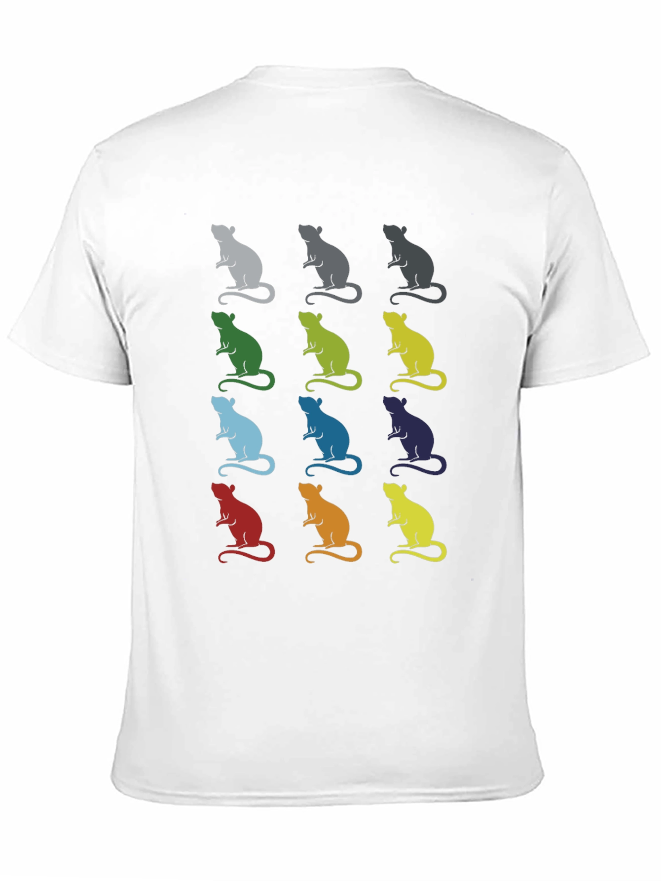 Retro Rat Pop Art Graphic Tee