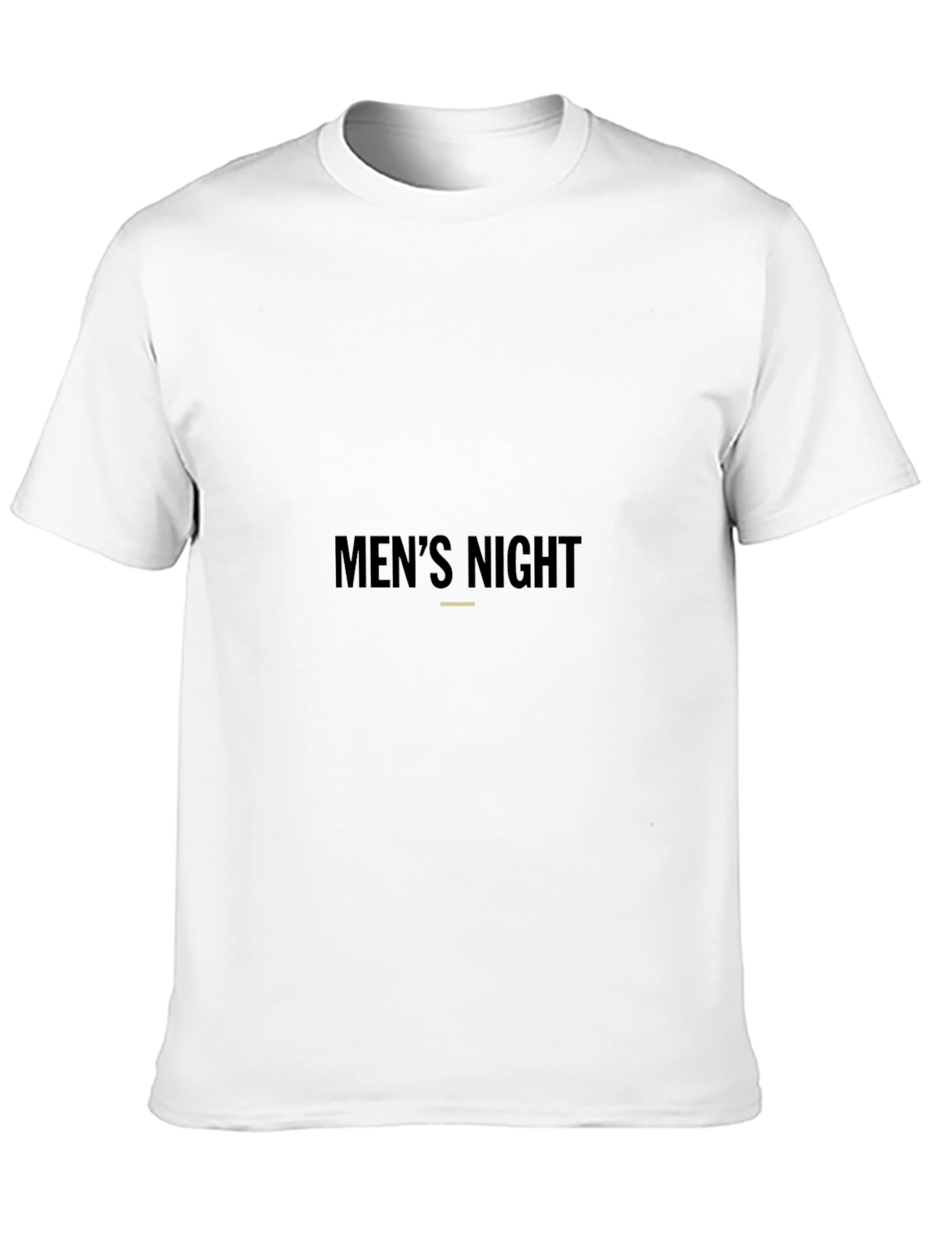 Mens Night Black T-Shirt