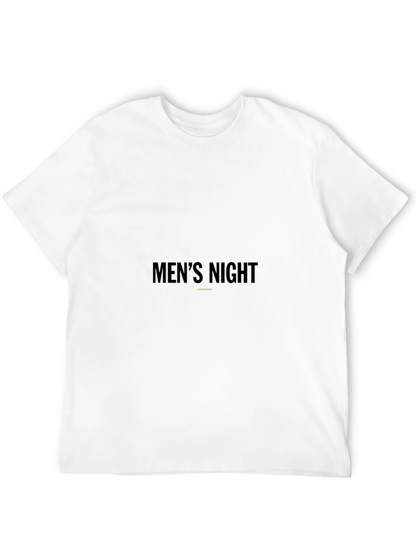 Mens Night Black T-Shirt