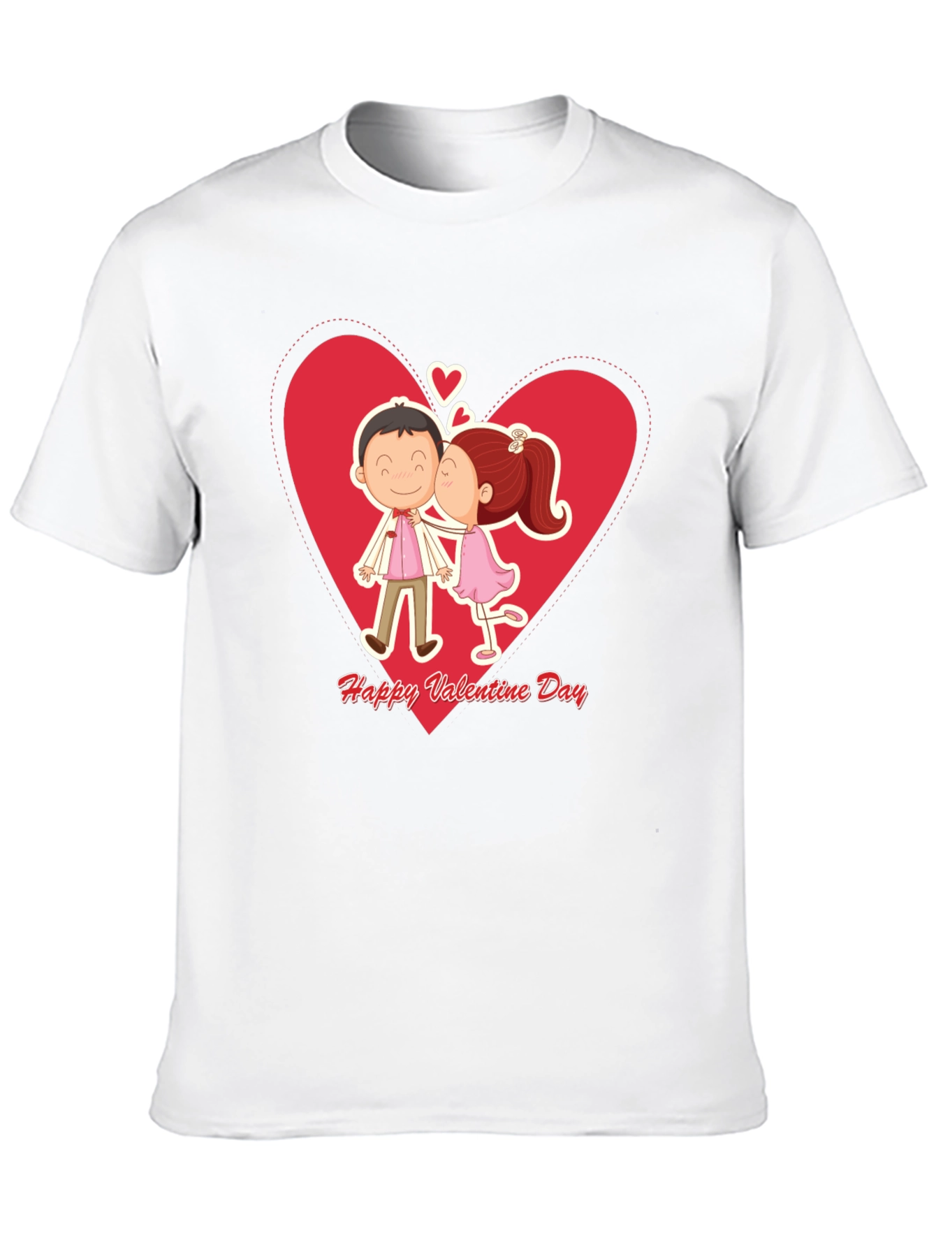 Valentines Day Couple Graphic Tee
