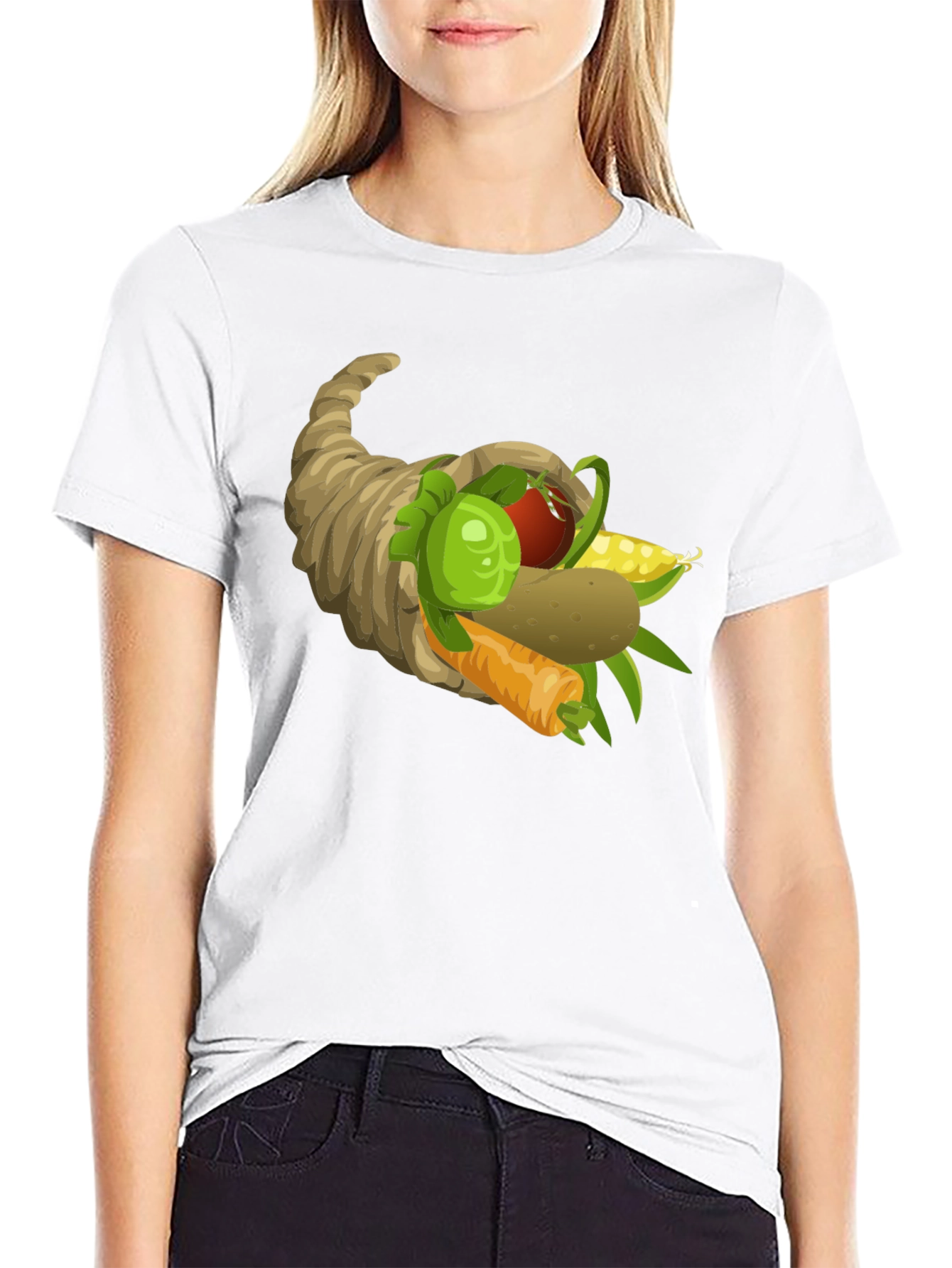 Cornucopia Graphic Tee - Harvest Time!
