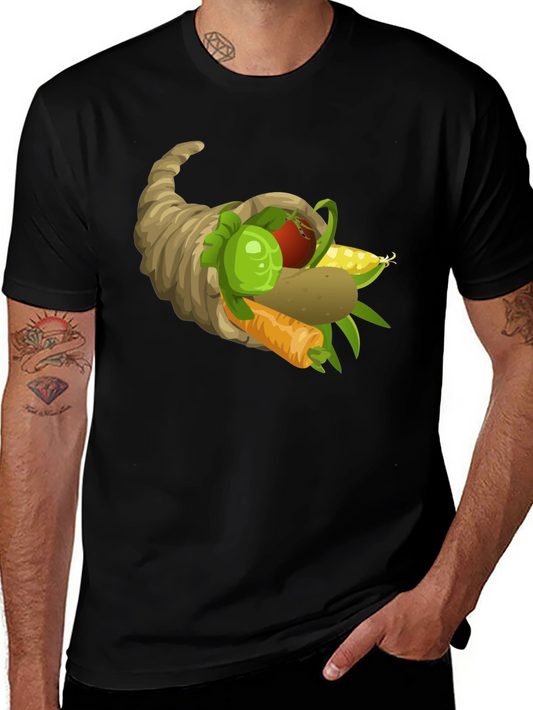 Cornucopia Graphic Tee - Harvest Time!
