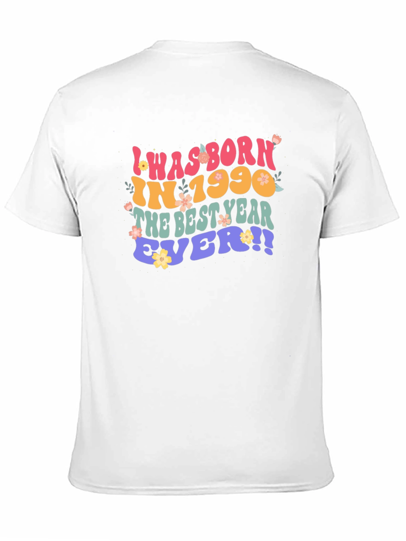 Born in 1990 Retro Style Graphic T-Shirt