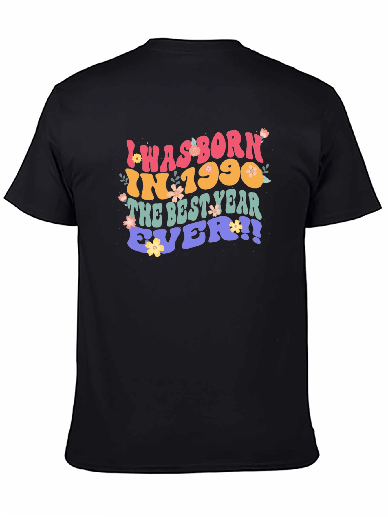 Born in 1990 Retro Style Graphic T-Shirt