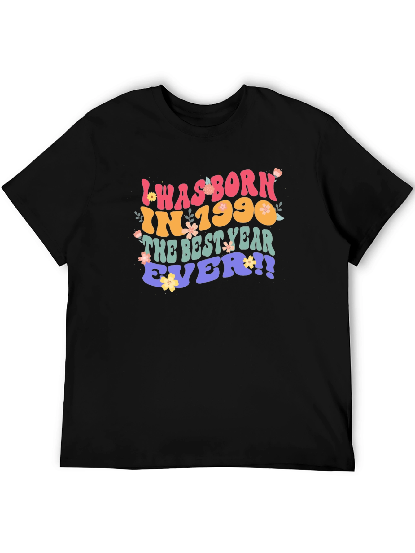 Born in 1990 Retro Style Graphic T-Shirt
