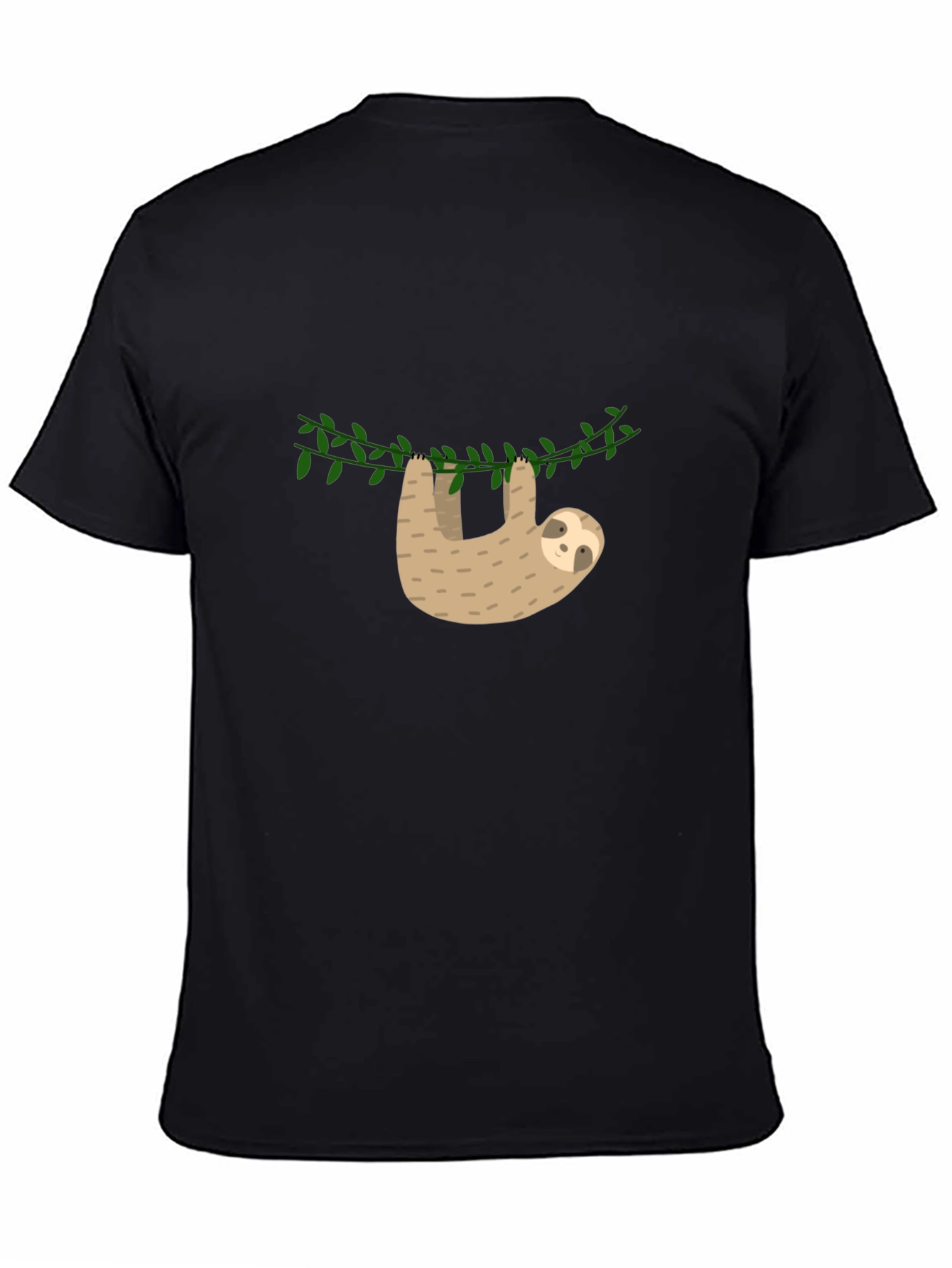 Sloth Hangin Around Graphic Tee - Casual Comfort