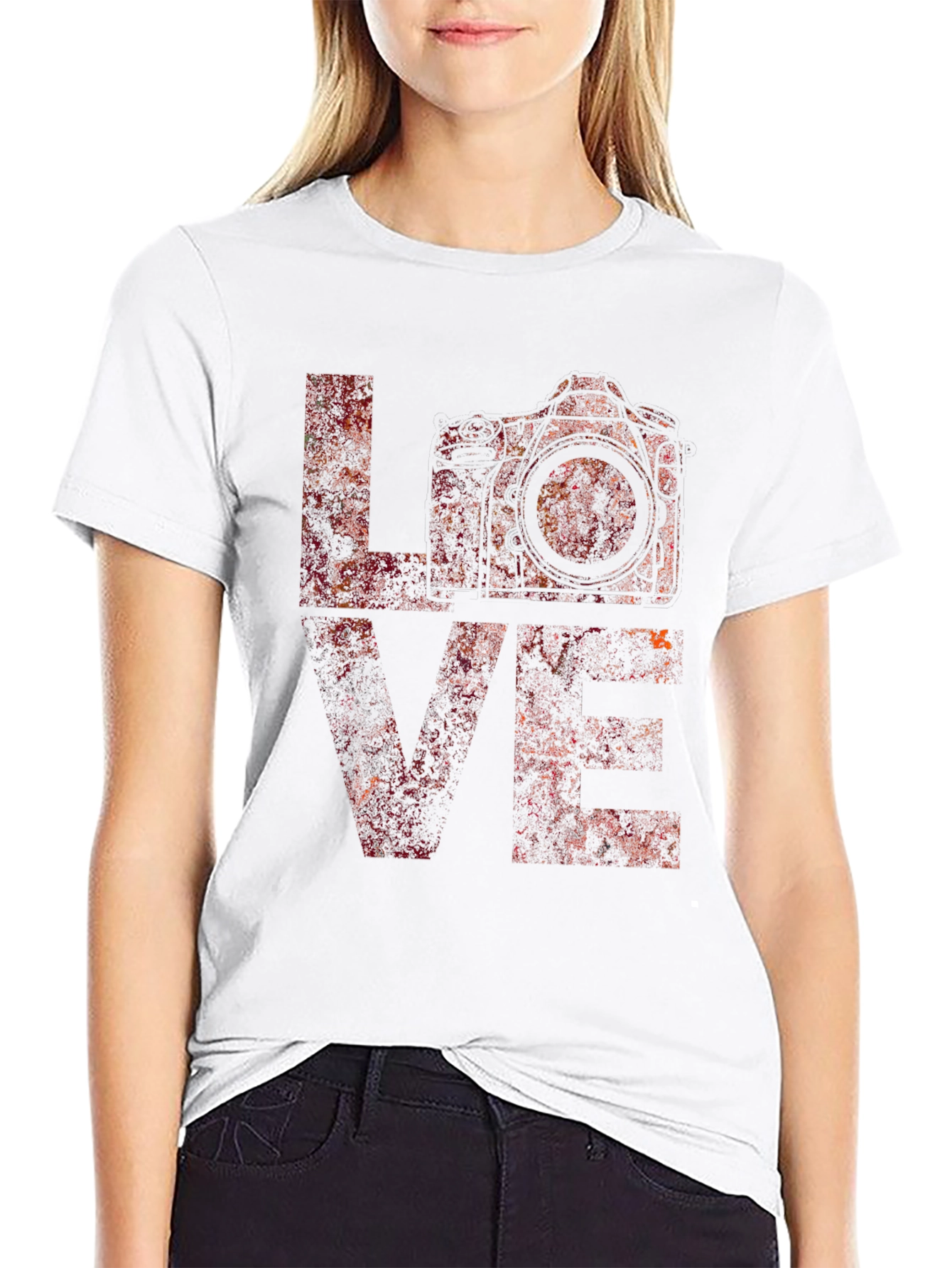 Love Photography Black Graphic Tee