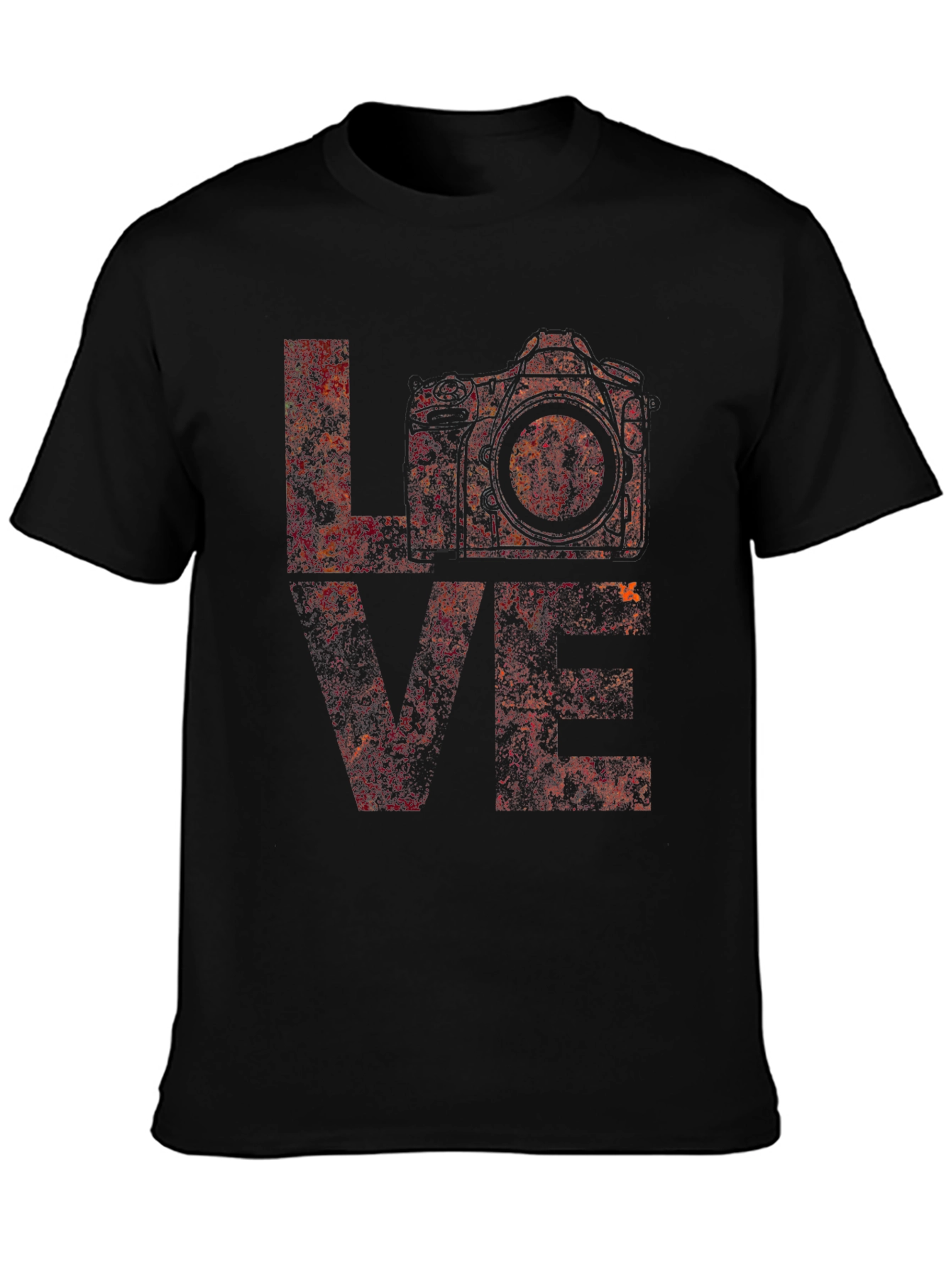 Love Photography Black Graphic Tee