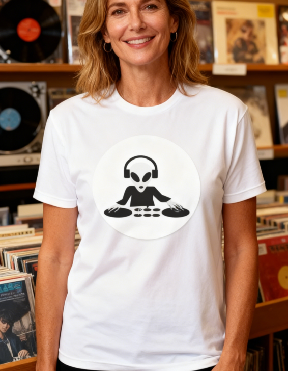 "Alien Beats" Graphic Tee