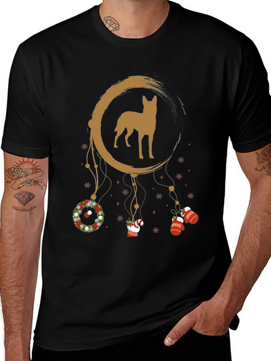 Dog Dreamcatcher Christmas T-Shirt