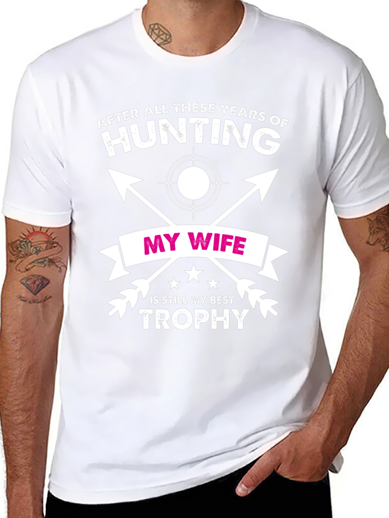 Hunting Wife Best Trophy T-Shirt