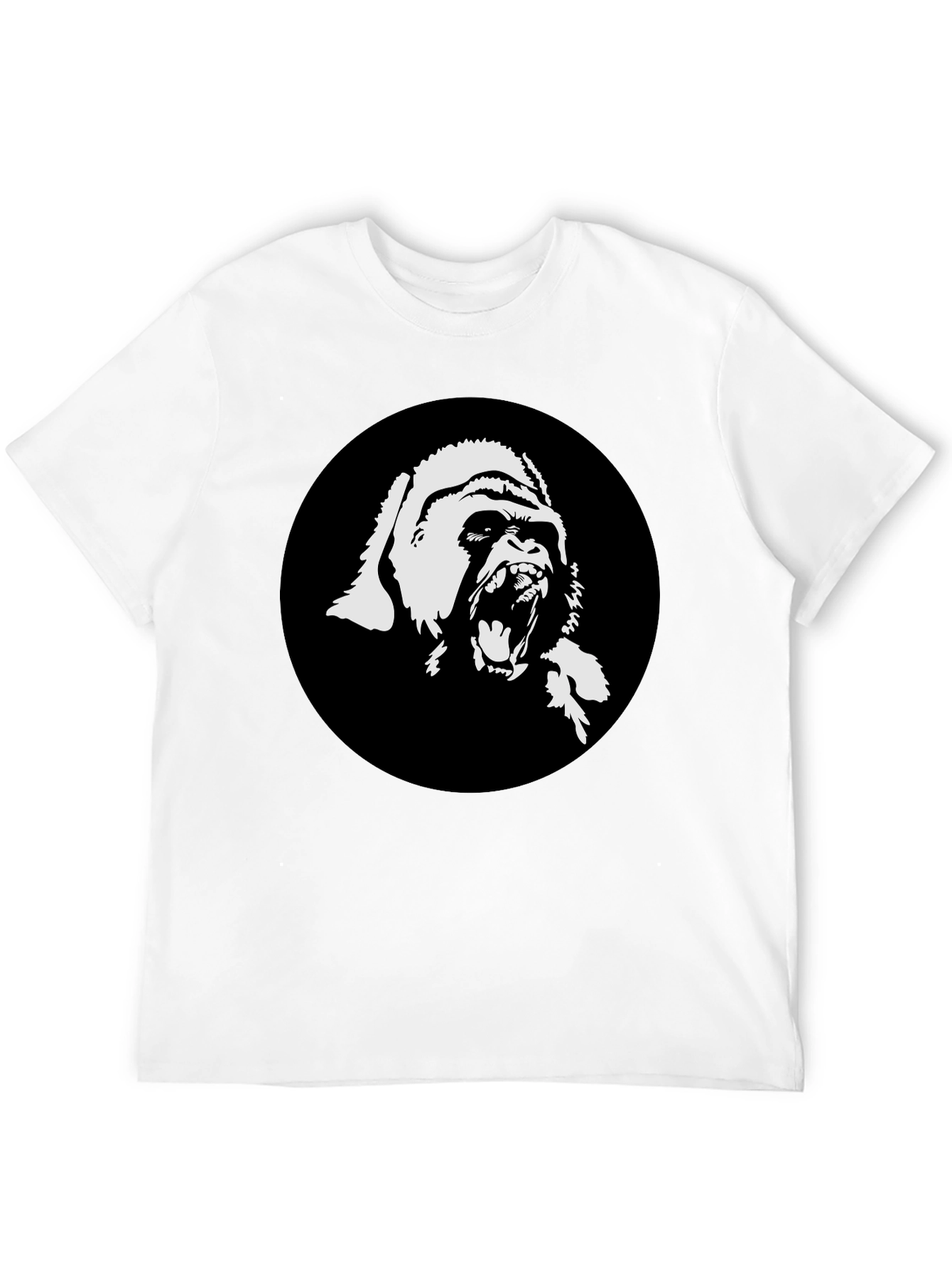 Bold Gorilla Graphic Black T-Shirt