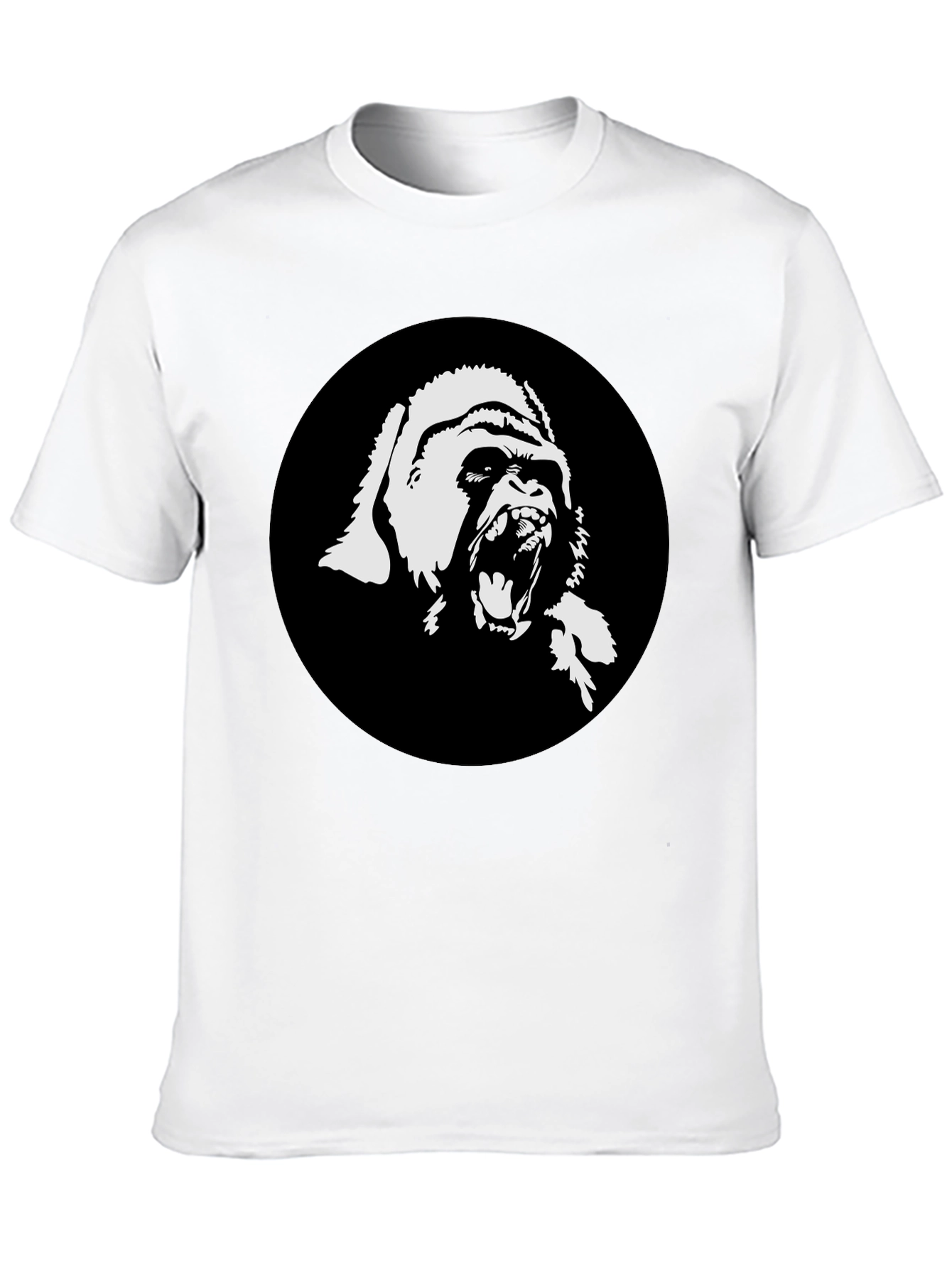 Bold Gorilla Graphic Black T-Shirt