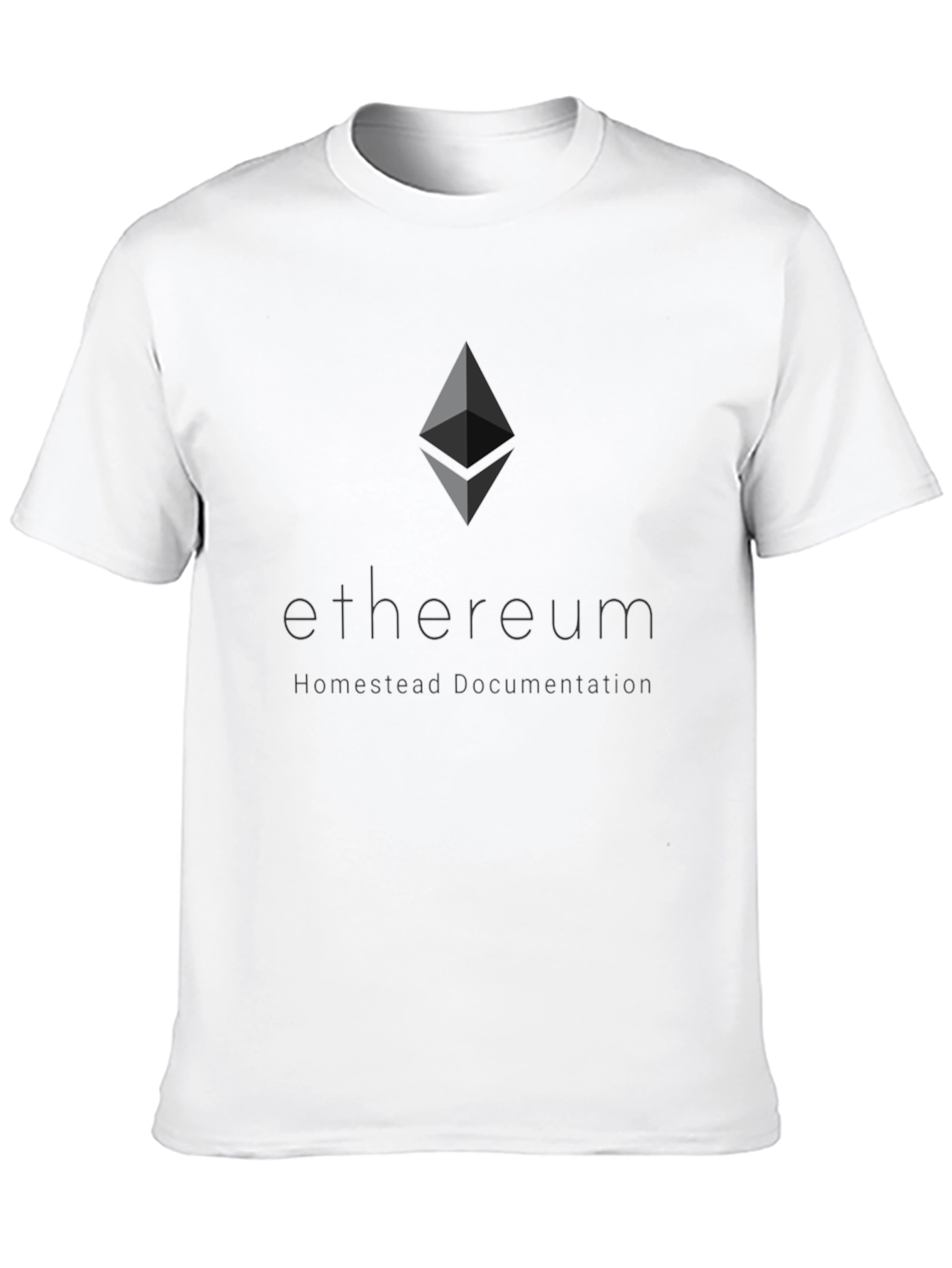 Ethereum Logo Black T-Shirt