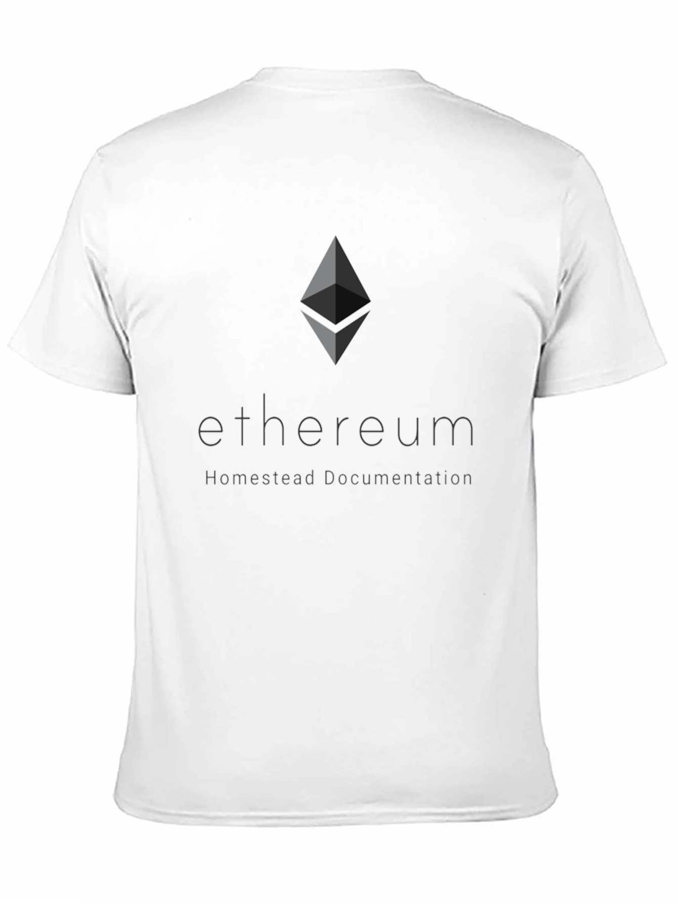 Ethereum Logo Black T-Shirt