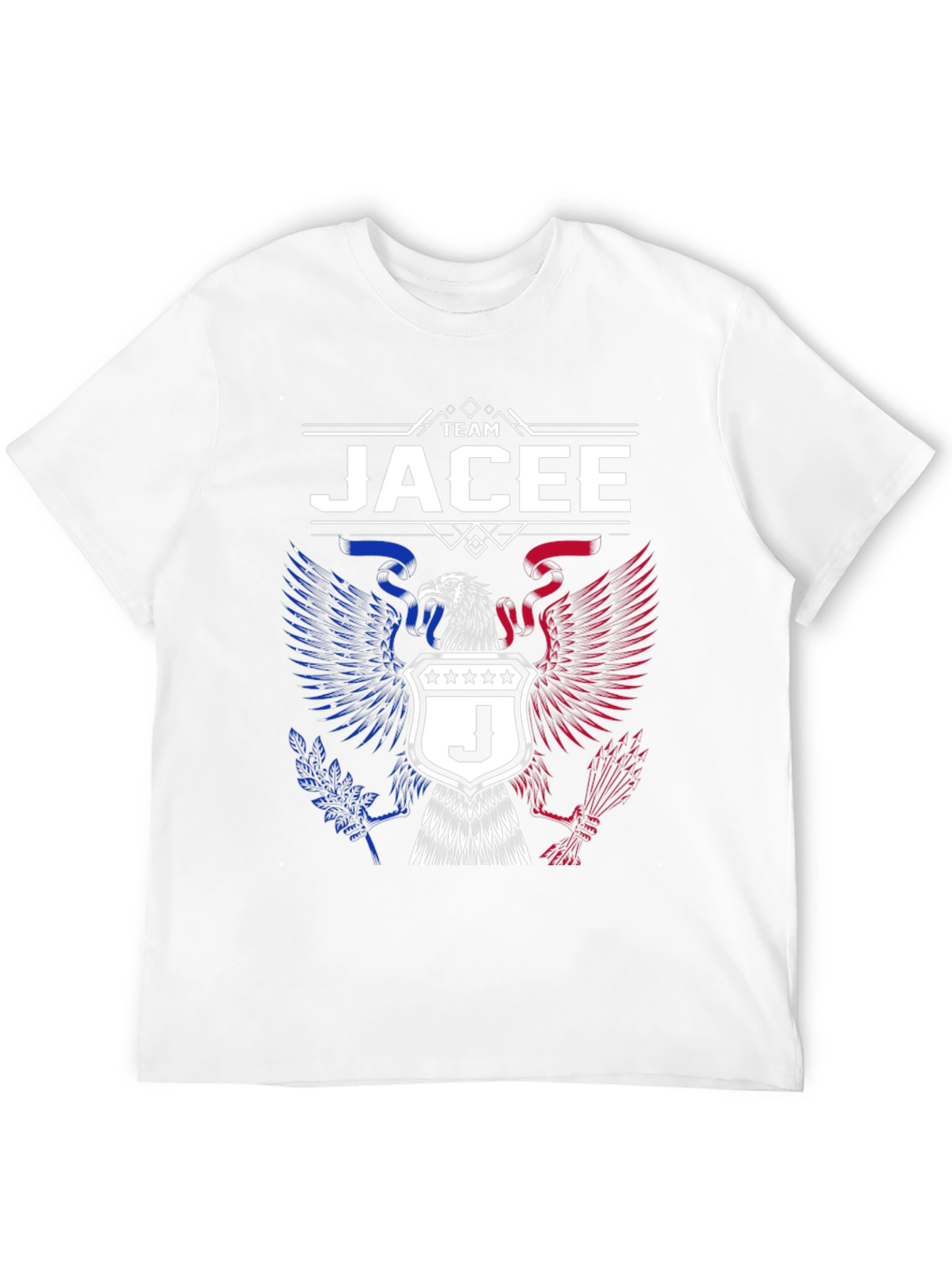Team Jacee Eagle Graphic T-Shirt - Patriotic Tee
