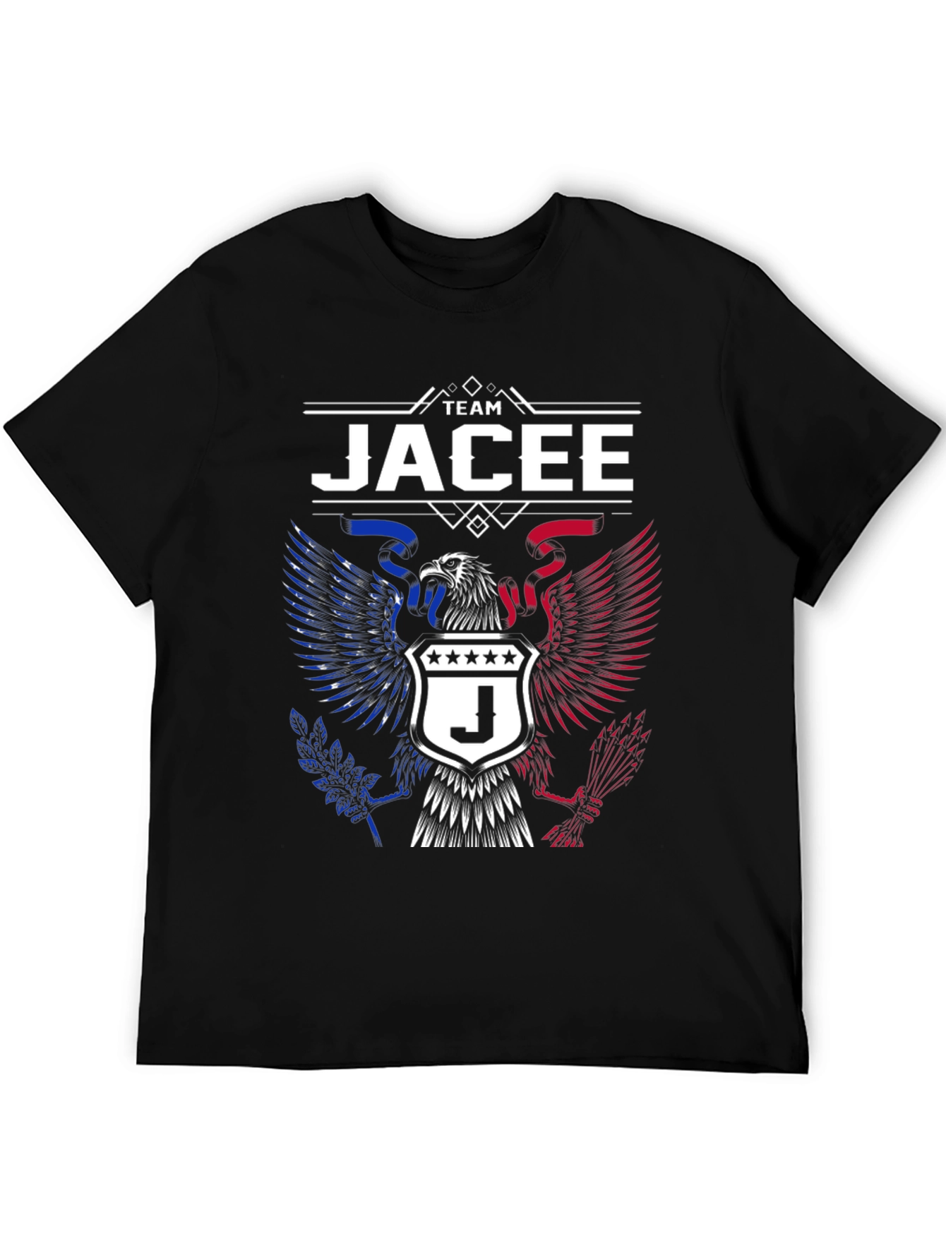 Team Jacee Eagle Graphic T-Shirt - Patriotic Tee