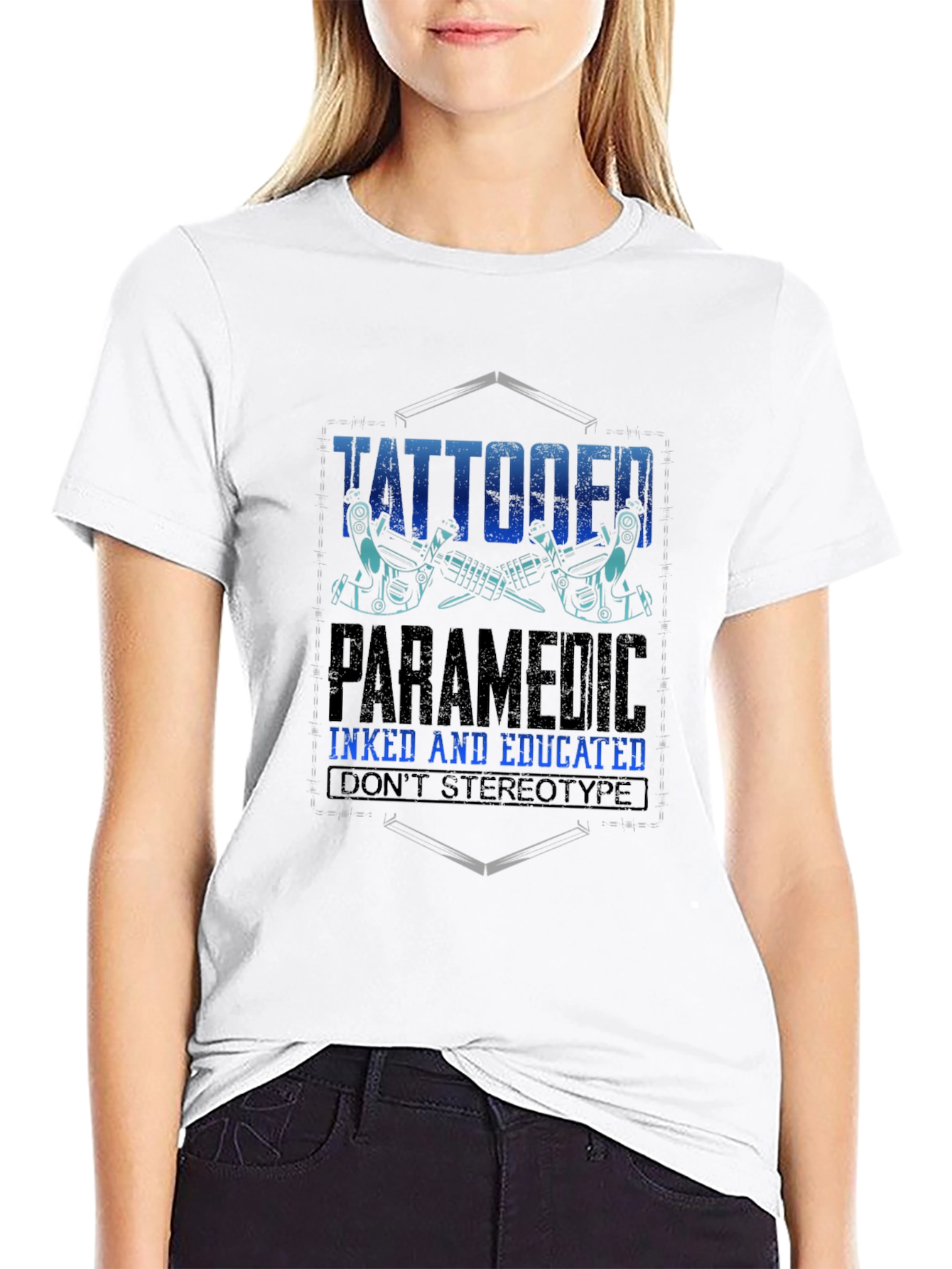 Tattooed Paramedic Graphic T-Shirt