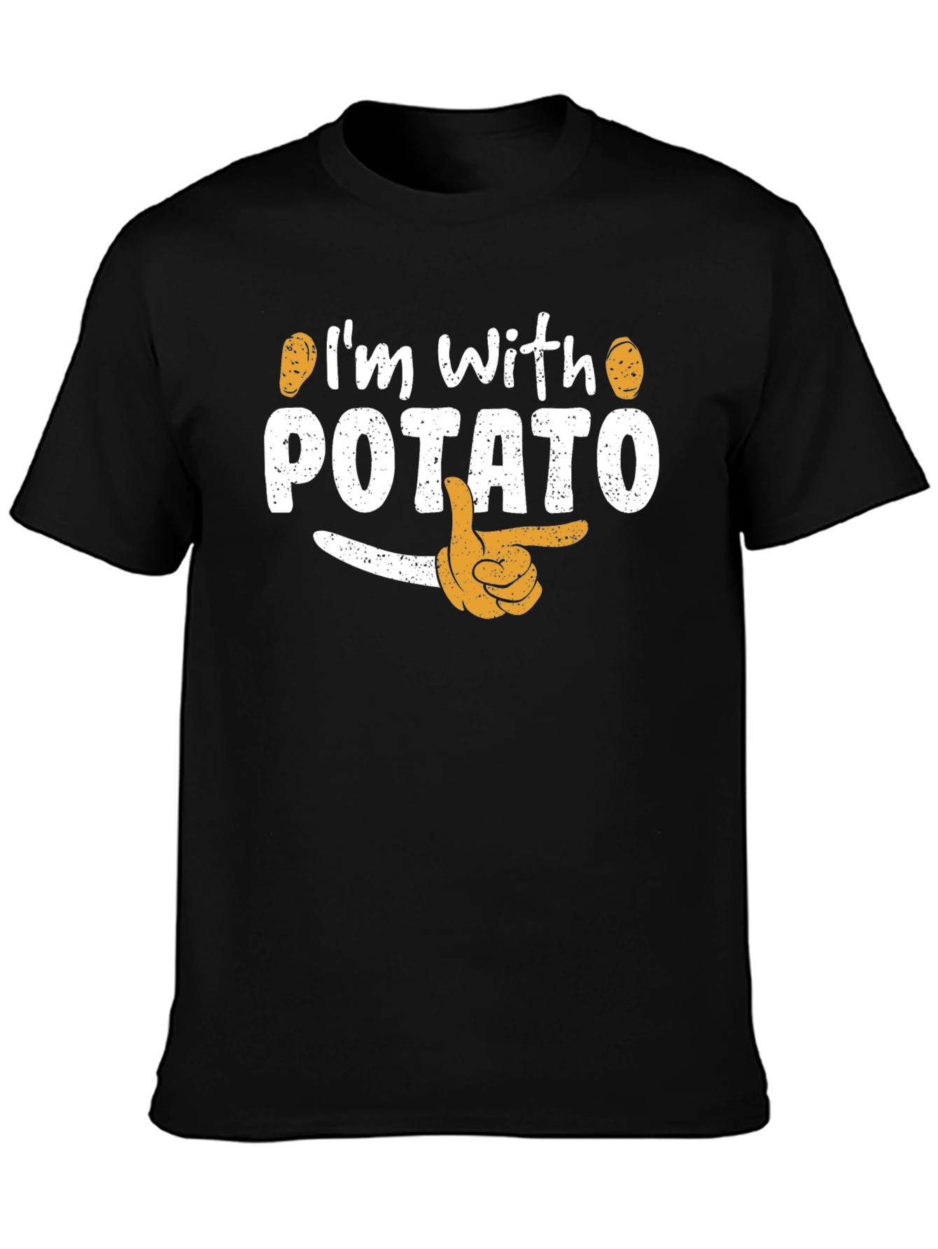 Im with Potato Funny Graphic T-Shirt