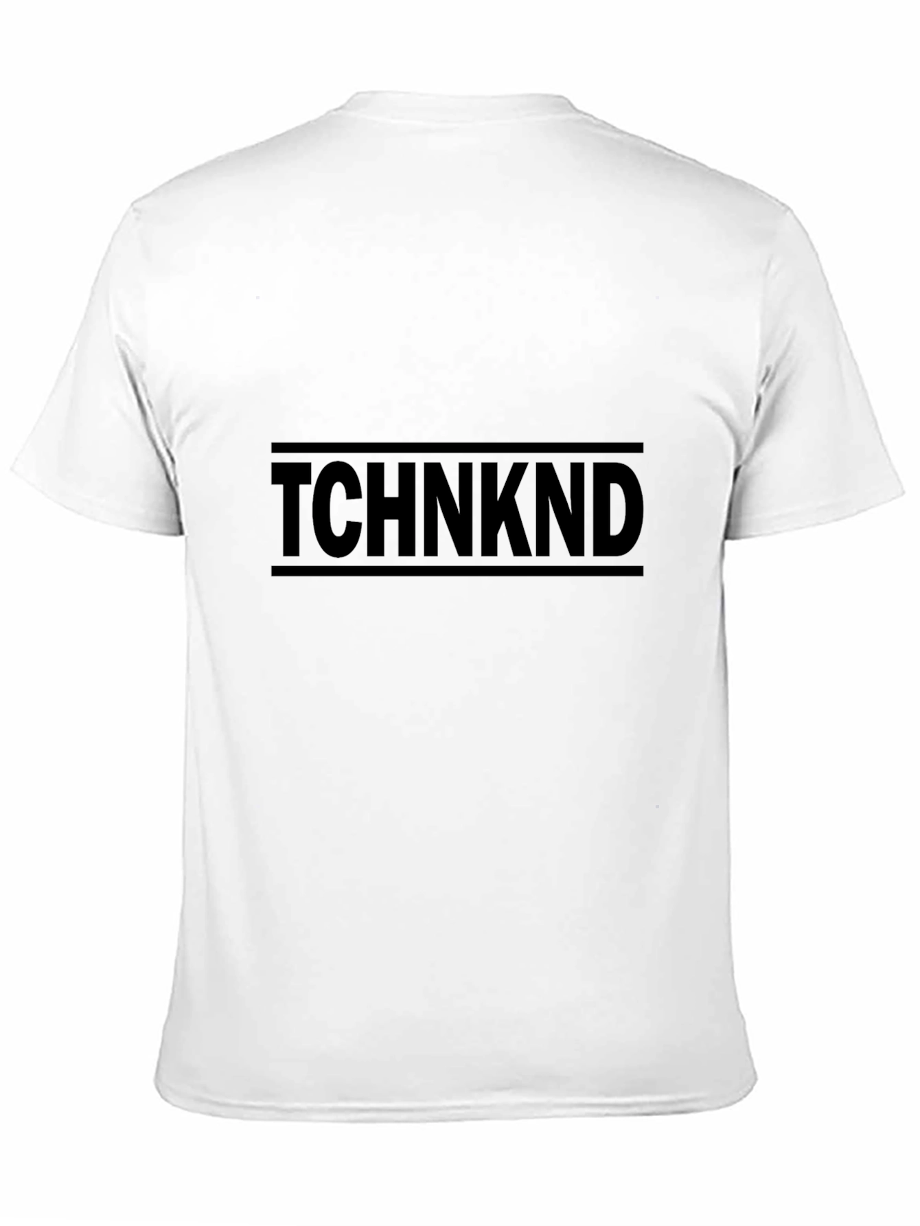 TCHNKND Graphic Tee - Black Cotton T-Shirt