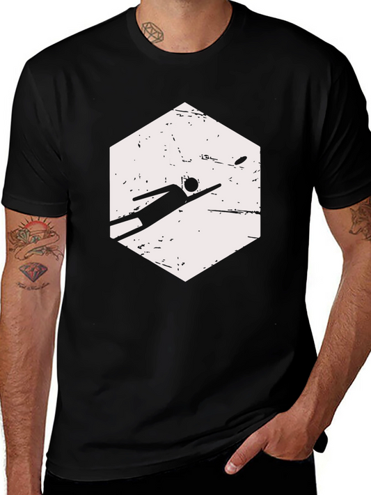 Ultimate Frisbee Catch Graphic Tee