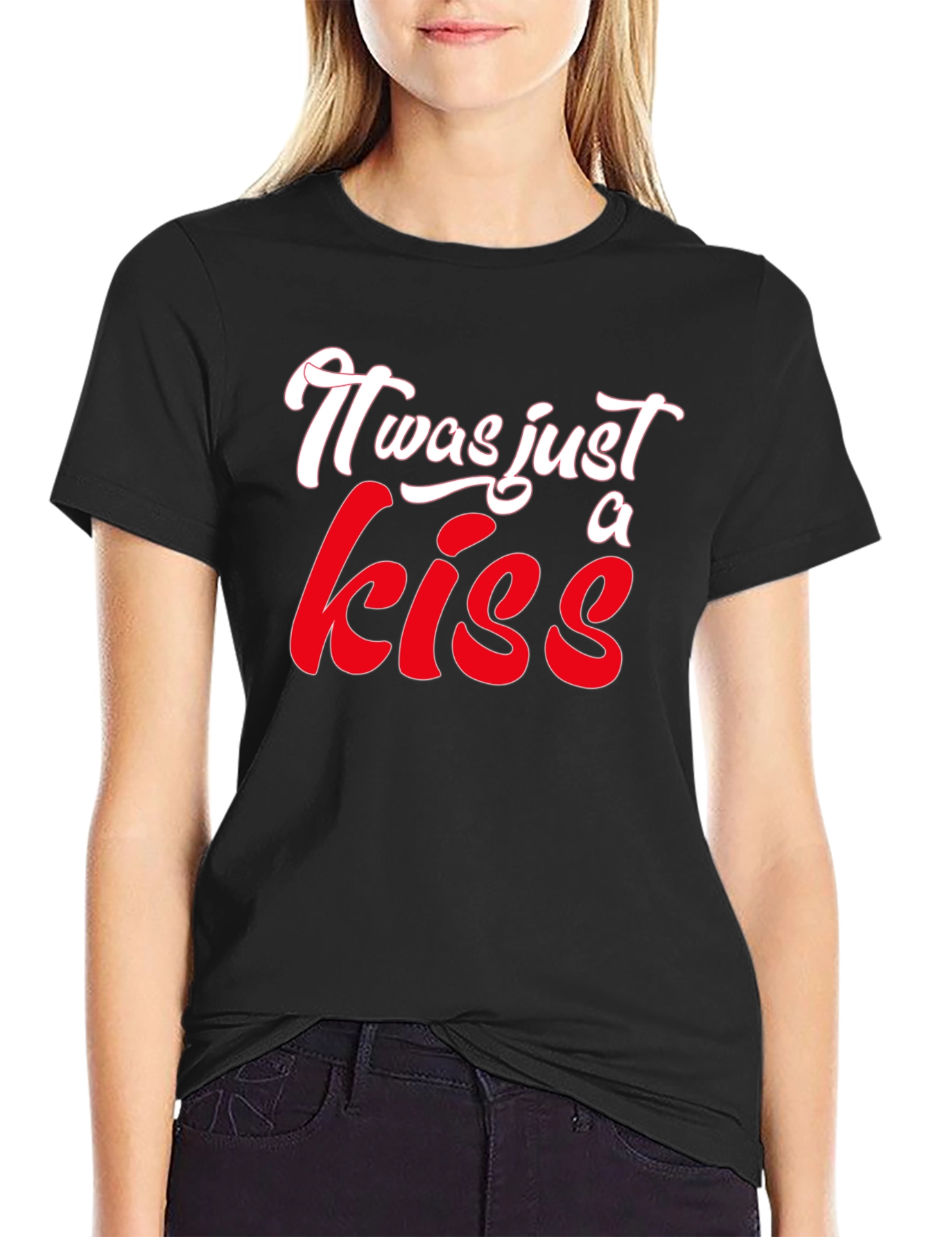 It Was Just A Kiss Graphic T-Shirt