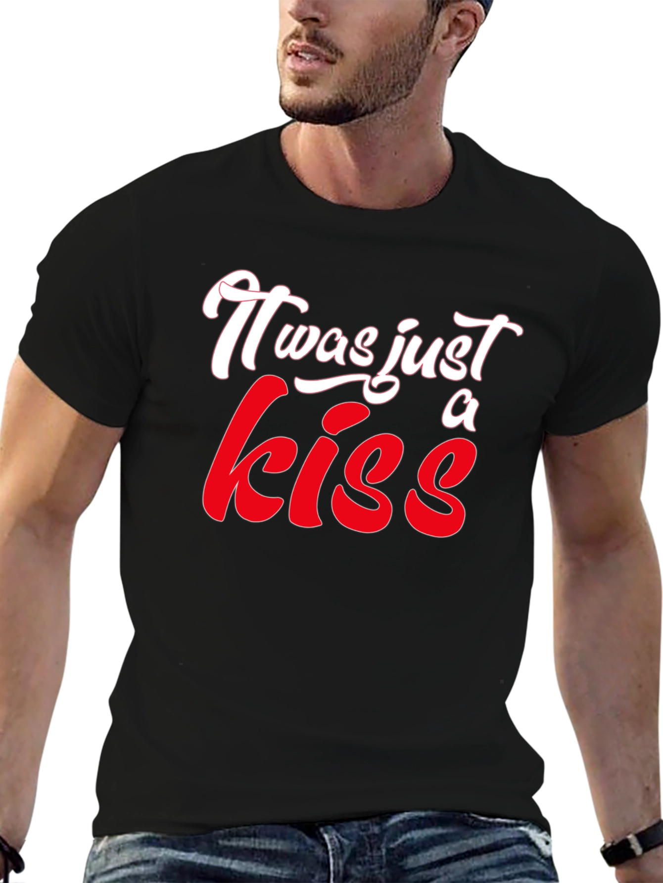 It Was Just A Kiss Graphic T-Shirt