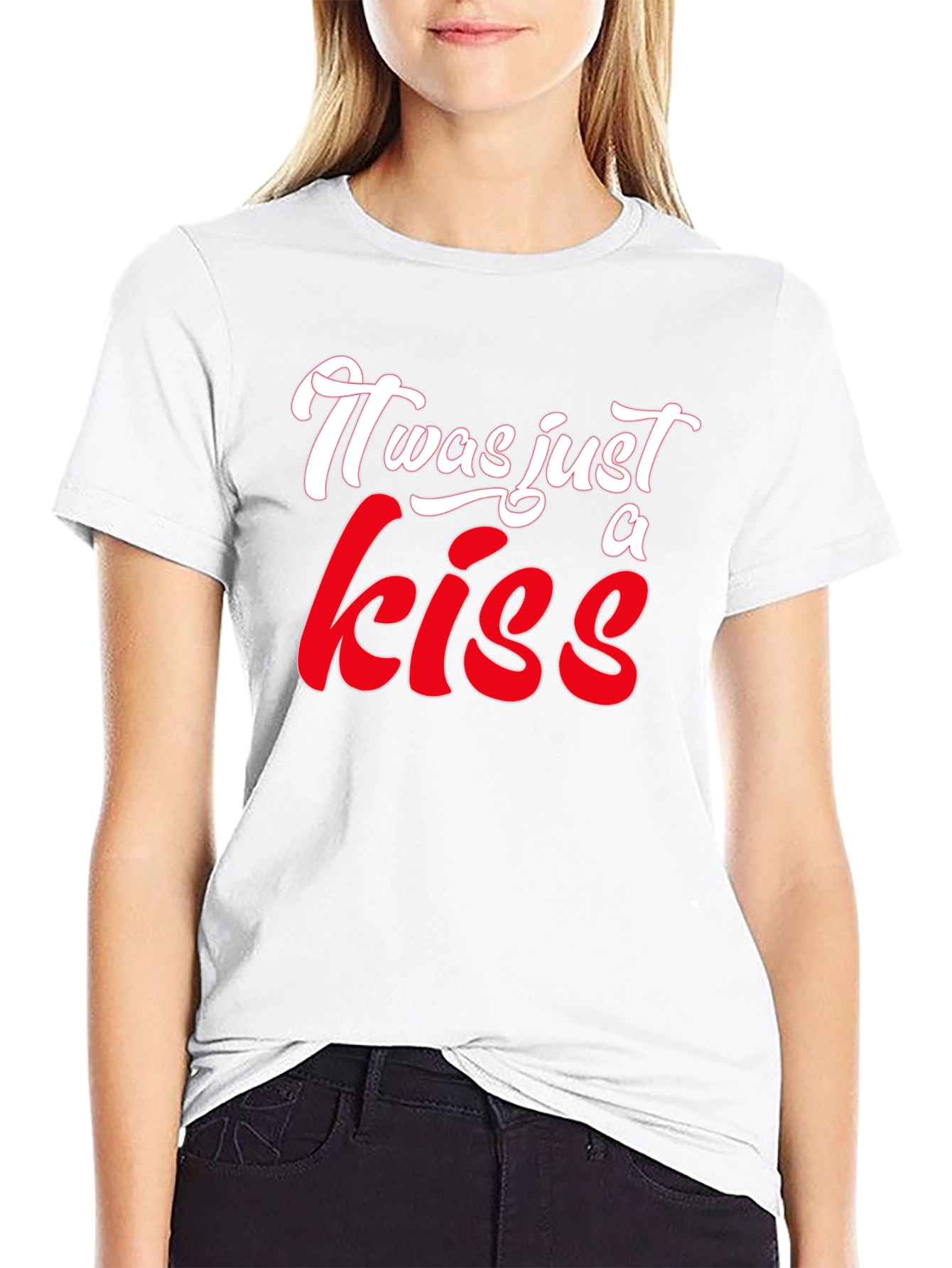 It Was Just A Kiss Graphic T-Shirt